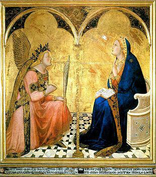 Ambrogio Lorenzetti Annunciation Germany oil painting art